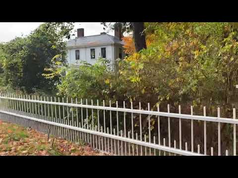 Home of Ralph Waldo Emerson in Concord Massachusetts October 2020