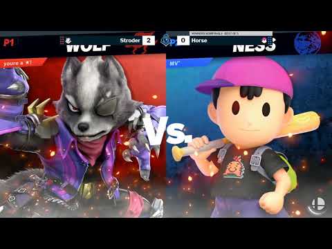 PS 27 SSBU Winners Semis - Stroder (Joker / Wolf / Mario) vs Seabass (Snake) )