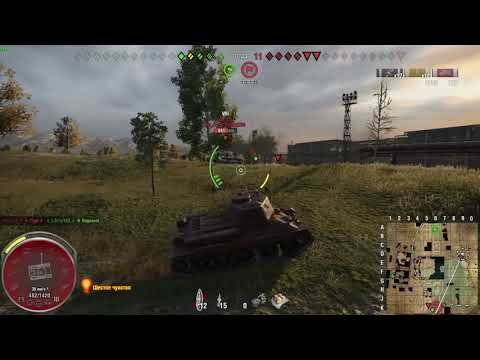 T-34-100 ragnarok 6000 dmg - Т-34-100 рагнарек 6000 урона