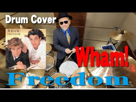 【Freedom】 Wham!【叩いてみた】drum cover/ドラムカバー