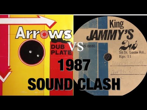 Official Reggae Sound Clash Arrows vs King Jammys Cutty Ranks, Shaka Shamba, Beenie Man 1987