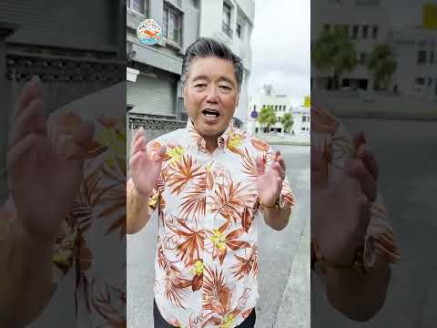 本日は沖縄市で街頭演説、企業訪問。