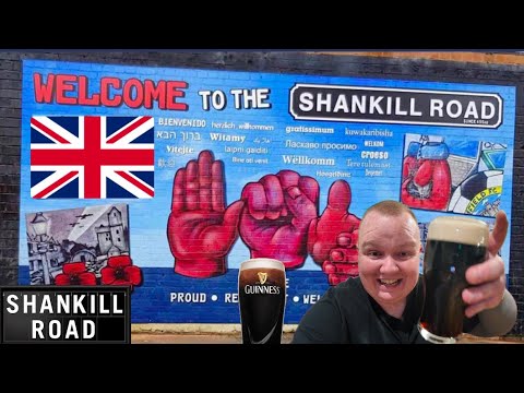 (New) Pub crawl on The Shankill Road, Northern Ireland 🇬🇧 Guinness 🍻 