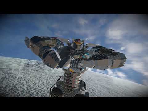 Space Engineers Jaeger on the series x improving with new blocks