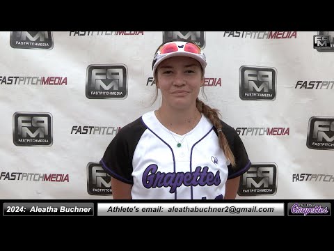 2024 Aleatha Buchner 4.2 GPA - Athletic Lefty Slapper & Outfielder Softball Skills Recruiting Video