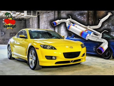 Mazda RX-8 Titanium Exhaust! (Install, Comparison, Review)