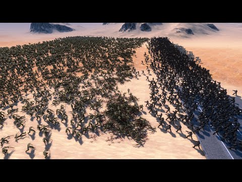 Halo Wars: 5000 Flood vs 100 Spartans & 2000 Marines - UEBS Ultimate Epic Battle Simulator