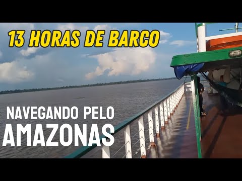 VIAGEM DE BARCO NA AMAZÔNIA: de FONTE BOA a ALVARÃES AMAZONAS 