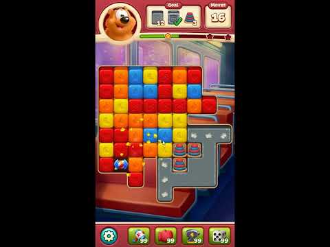 Toon Blast Level 7288 - NO BOOSTERS 🐻🐺🐱 | SKILLGAMING ✔️