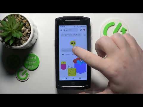 How to Change Search Engine to a Custom One on Crosscall Core M5?