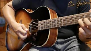 Video thumbnail for Alvarez Delta00E/TSB by Cin Guitars
