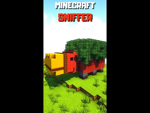 Minecraft Live 2022: SNIFFER Mob Statue | #shorts