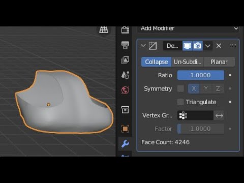 Fixing model with overlapping faces and too many edges