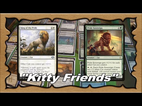 KITTY FRIENDS - Modern Cat Tribal Aggro Deck Tech - MTG