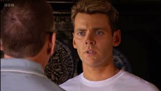 Eastenders Ian tells Peter that Cindy has another family and she is married with two girls scene