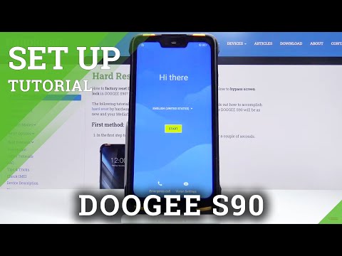 How to Finish First Set Up of Doogee S90 –  Activate Device
