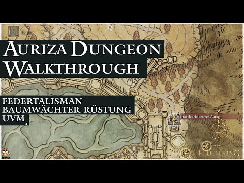 EldenRing Grab des Helden von Auriza Walkthrough | Heiliger Boden | Baumwächter Rü. | Federtalisman