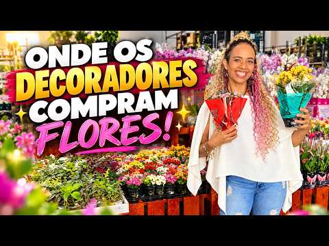 ONDE COMPRAR FLORES PARA DECORAÇÃO EM GOIÂNIA | Banguelê Visita Flores de Goiás