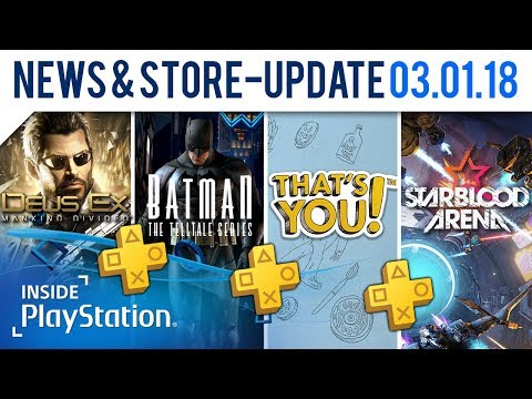 PS Plus im Januar 2018: Diese Games erwarten euch! | News & Store Update