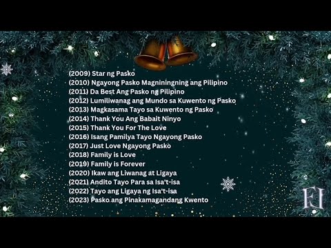 ABS-CBN CHRISTMAS STATION ID 2009 - 2023 NONSTOP PLAYLIST