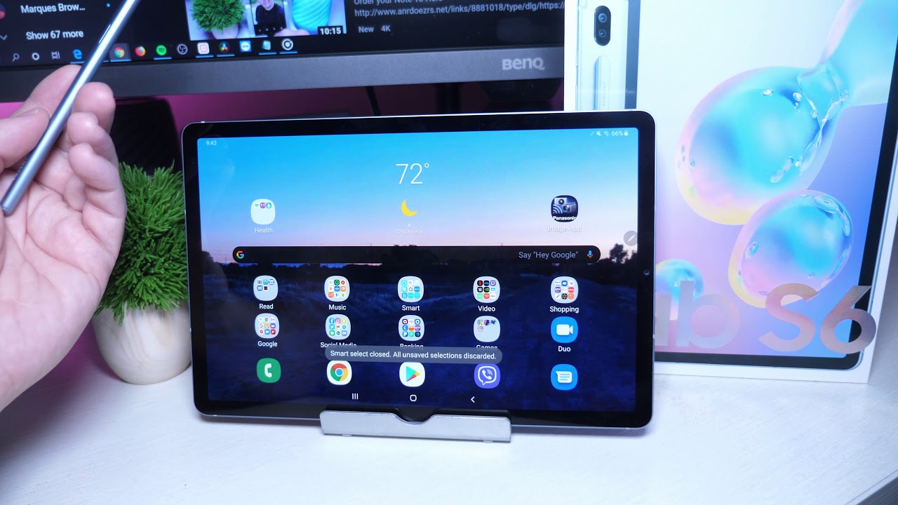 Samsung Galaxy Tab S6 256GB Storage 8GB Ram Unboxing First Impressions