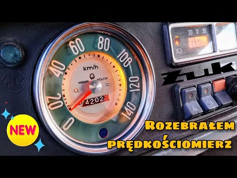 Prędkościomierz od ŚRODKA 🔥 ŻUK 🛻 Nie działał i musiałem go rozebrać 🥴 #żuk #warszawa #syrena S01E11