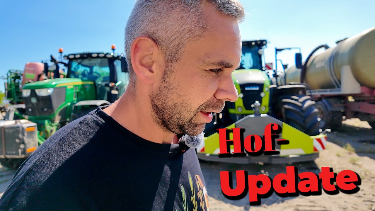 Vlog 345 Aktuelles Update vom Hof. Wann startet die Ernte?