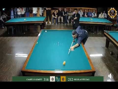 C.GOMEZ vs N.FILLIA 4° D.F. Open in ricordo di Nestor GOMEZ Csb Panno Verde 2018