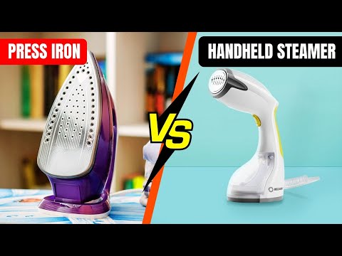 Press Iron vs Handheld Garment Steamer: Which Is Best for Clothes