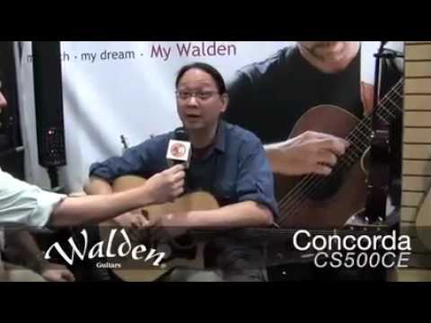 WALDEN: See and hear some of the new acoustic guitars shown at Summer NAMM