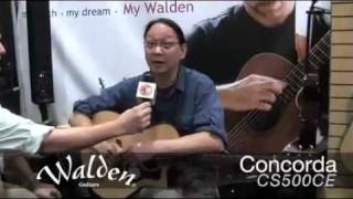 WALDEN: See and hear some of the new acoustic guitars shown at Summer NAMM