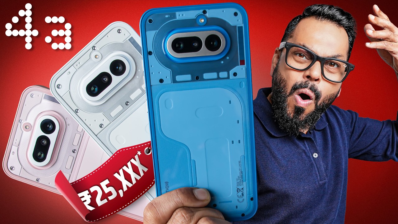 Nothing Phone (4a) Unboxing & First Look ⚡ 3.5x Tele, Glyph Bar, 5400mAh @ ₹2X,999*?