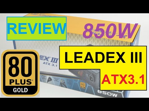 REVIEW/Đánh giá - Nguồn máy tính ATX3.1/PCIe5.1 Super Flower Leadex III Gold 850W