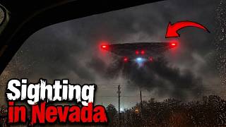Unbelievable UFO Spotted On Nevada Highway! Shocking Video Shocked Everyone