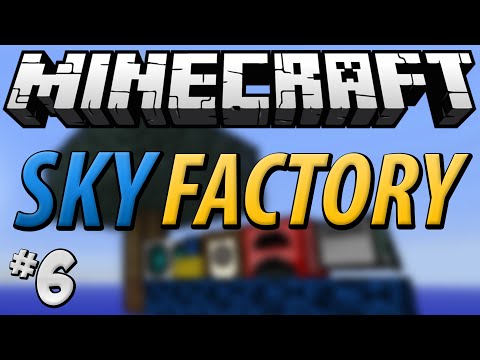 Minecraft Sky Factory - Part 6 - Magical crops & The Sprinkler!