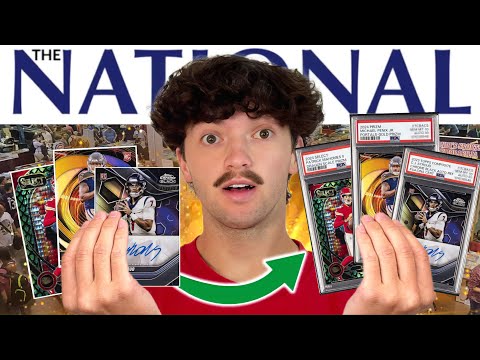 I Made $_____ Buying, Grading, and Selling Raw Cards at The National!