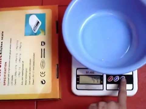 ⋗ Весы кухонные SF-400 купить в Украине ➛ CakeShop.com.ua, відео