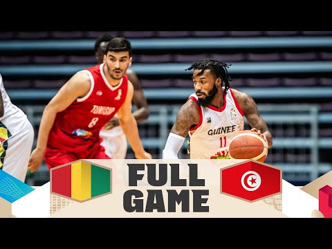 Guinea v Tunisia | Full Basketball Game | FIBA Basketball World Cup 2027 African Qualifiers