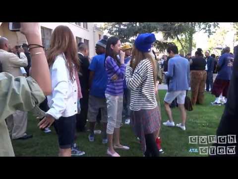 130512 T-ara N4 + Dani #1 @ Chris Brown MV Shoot