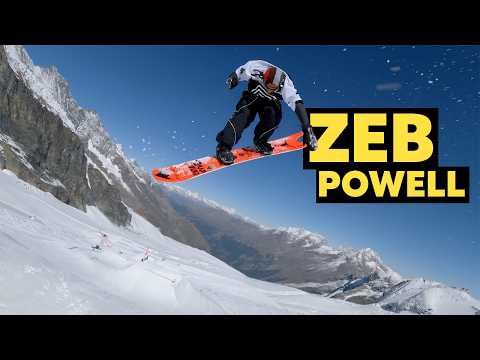 Niemand fährt Snowboard wie Zeb Powell