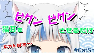 猫耳ビクビク→ウインクで完全に心をもってこうとするがうるぐら、そしてやはりポン