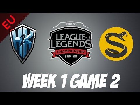H2K vs Splyce | Game 2 | HIGHLIGHTS | EU LCS Spring Split 2017