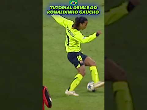 🟢 TUTORIAL DO DRIBLE RÁPIDO DO RONALDINHO GAÚCHO 😱⚽⚡ #futebol #tutorial #dribles #ronaldinho #r10