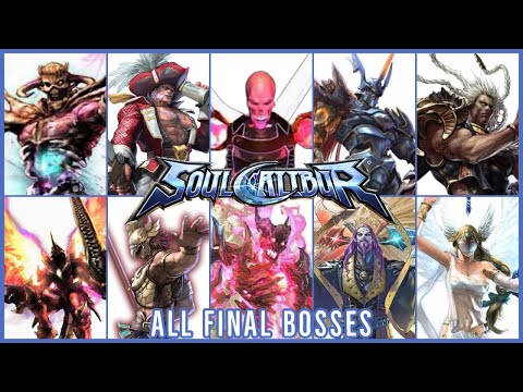 SOULCALIBUR ALL FINAL BOSSES