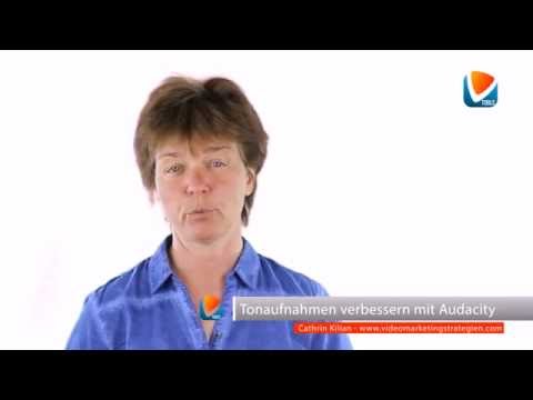 Tonaufnahmen verbessern mit Audacity