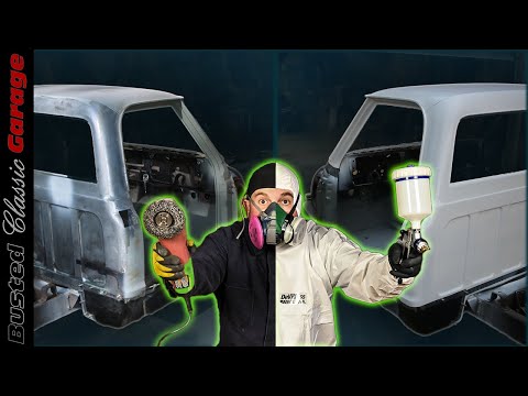 How to Paint Classic Truck - DIY Paint Removal, Metal Prep, Primer Options and Paint Application