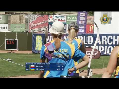 Poland v Ukraine – recurve junior women's team bronze | World Archery Youth Championships 2009