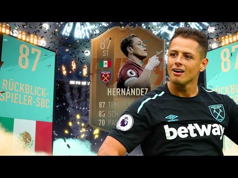 FIFA 19: FLASHBACK CHICHARITO (87) SBC ABGESCHLOSSEN! 120K Wert? 🤔🔥