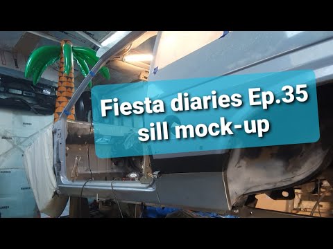 More cutting (mk2 sill mock-up) + chassis rust treatment | Fiesta diaries | Ep.35