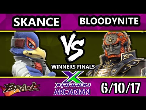 Brawl - Skance (Falco) Vs. Bloodynite (Ganondorf) Spring Arcadian Winners Finals